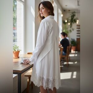 All Saints 🙏❤️White Midi Dress